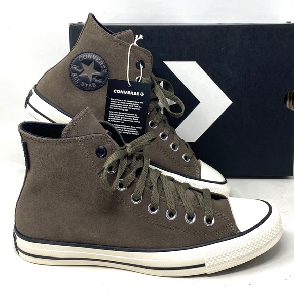 Converse Chuck Taylor High Women Shoe Engine Smoke Suede Casual Sneakers A05372C - Picture 2 of 9